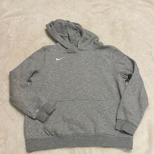 Kids grey Nike hoodie